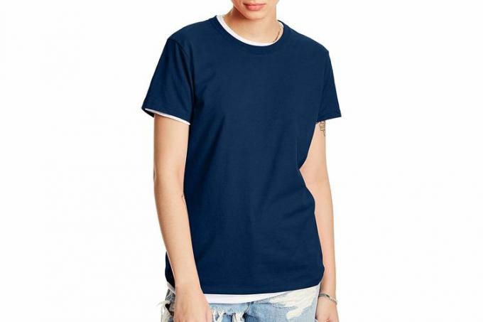 „Hanes“ moteriški „Perfect-T“ marškinėliai trumpomis rankovėmis