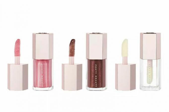 Target Fenty Beauty Fenty Snackz, Rihanna Lil Gloss Bomb Trio Mini lūpų blizgesio rinkinys – 2,515 uncijos 3 vnt – Ulta Beauty