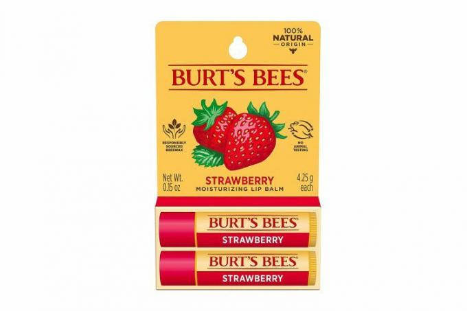 Burt's Bees lūpų balzamas su kojinėmis, drėkinamoji lūpų priežiūra 