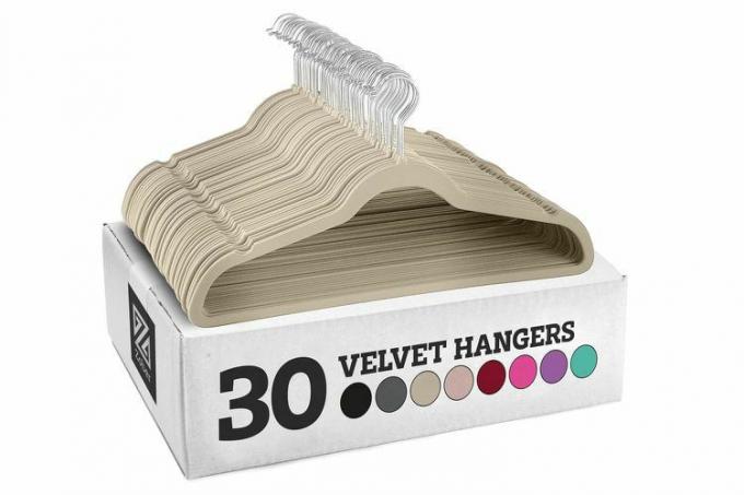 Zober Velvet Hangers 30 Pack - Sunkios apkrovos